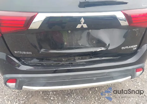 2018 Mitsubishi Outlander Se from USA, damaged, VIN JA4AZ3A39JJ003666
